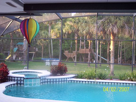 Pool, Spa, and Back Yard