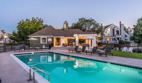 Relax at the beautiful outdoor pool area - Township Residences
