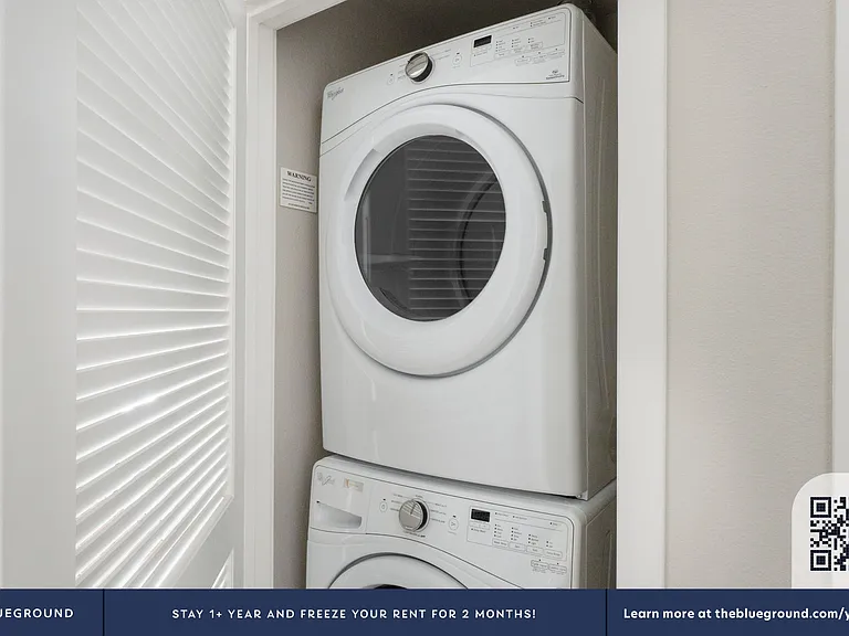 Washer/Dryer in Apartment