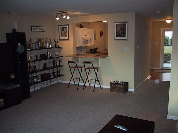 Living Room with Breakfast Bar