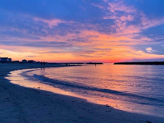 View from the beach