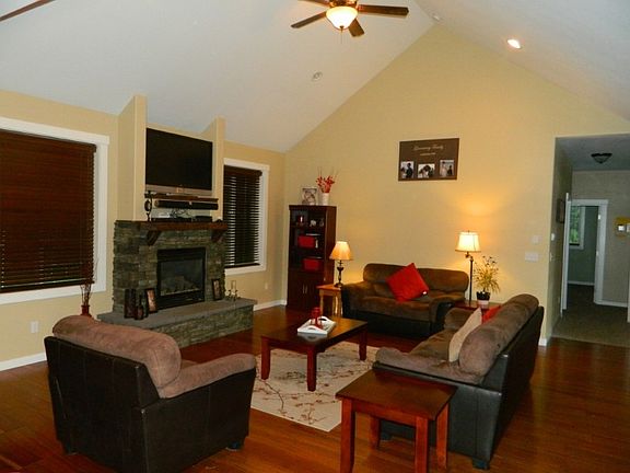 view from kitchen