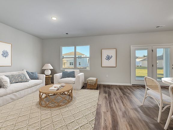 Large open floorplan makes the Osprey new home design perfect for entertaining guests.