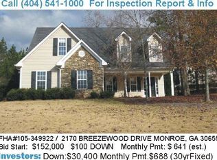 2170 Breezewood Dr, Monroe, GA 30655