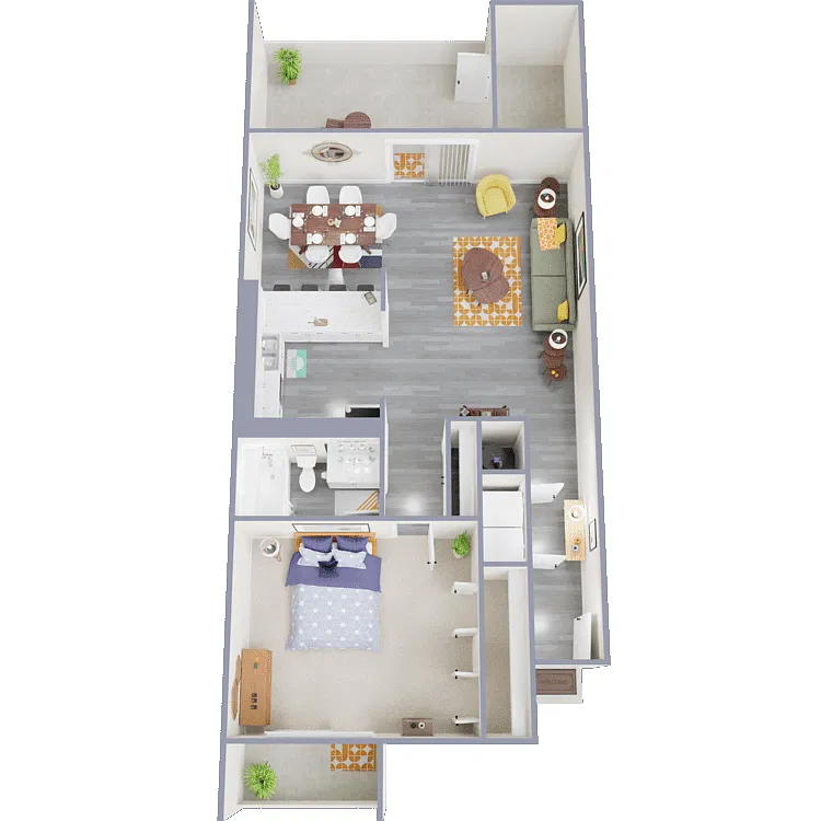 Floor plan A2-R