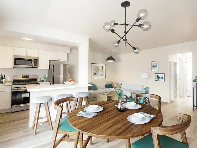 One Bedroom Unit Dining room