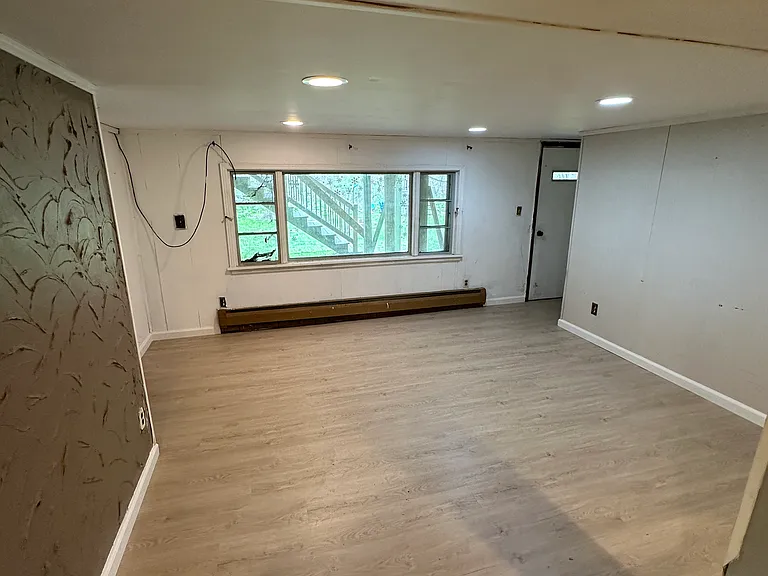 Finished walkout basement