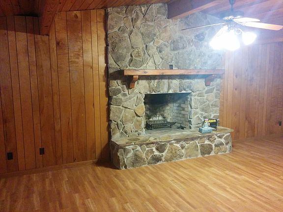 Grand Stone Fireplace