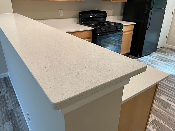 Brand new quartz countertops