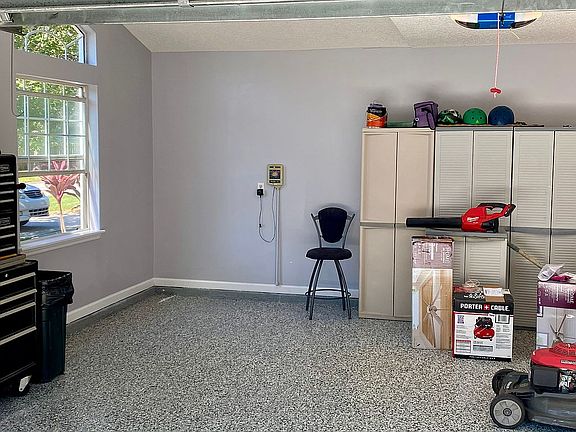 2 Car Garage W/ Epoxy Floor