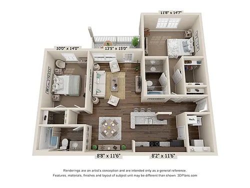 Floor plan Dolly