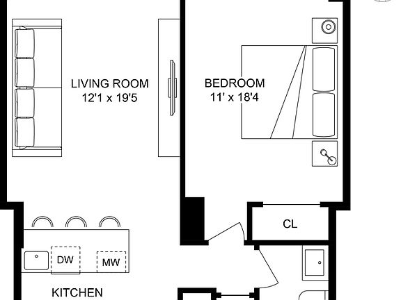 2nd image of 301 W 53rd St APT 22J