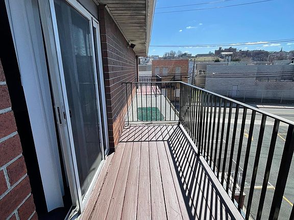 Balcony facing south