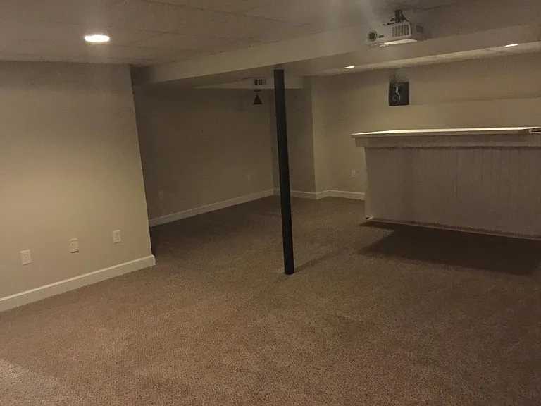 Finished basement