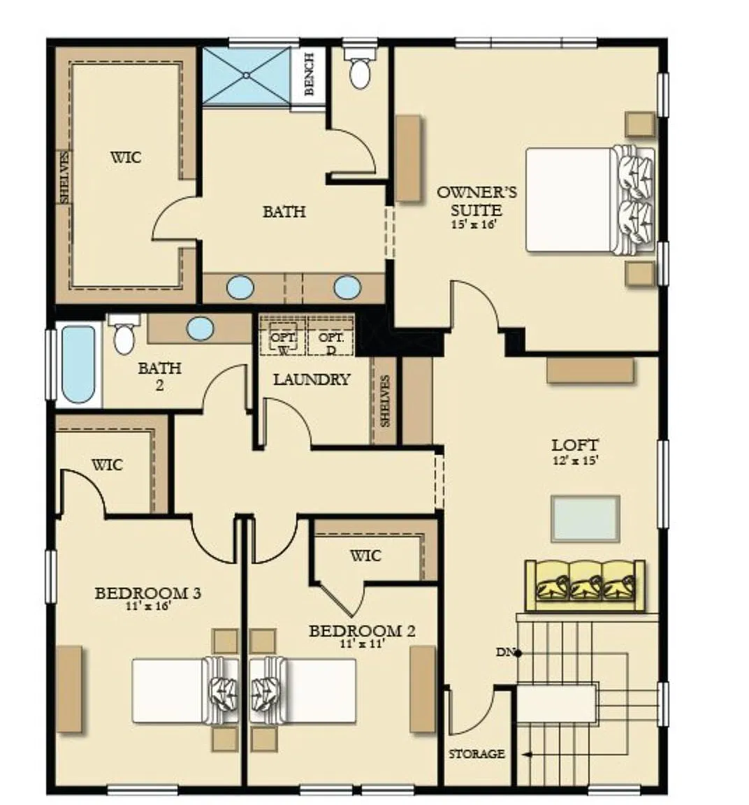 4 bed, 2807 sqft, $3,300 — Photo 2