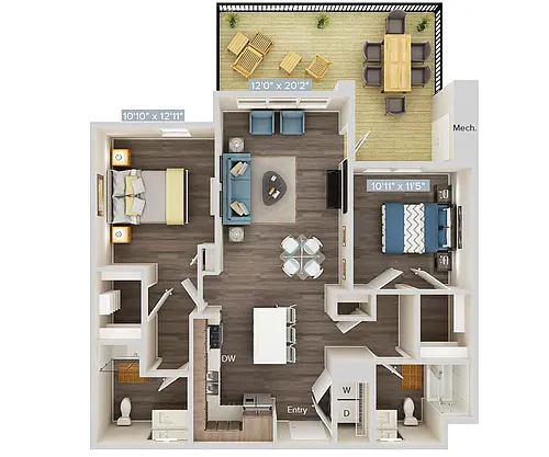 Floor plan B4-212