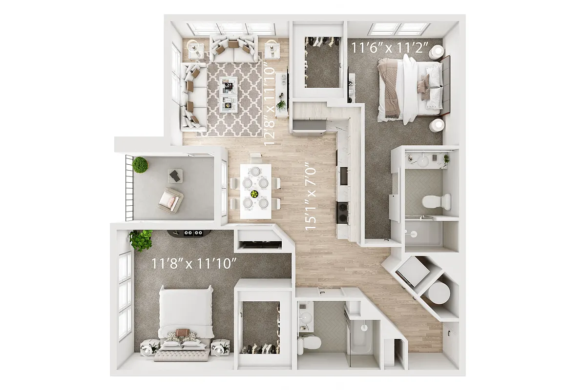 Floor plan B311