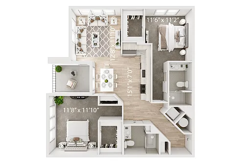 Floor plan B311