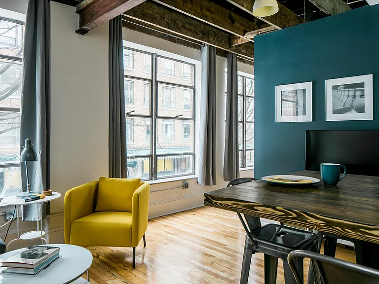 Open floor plan and feature windows maximize and extend space