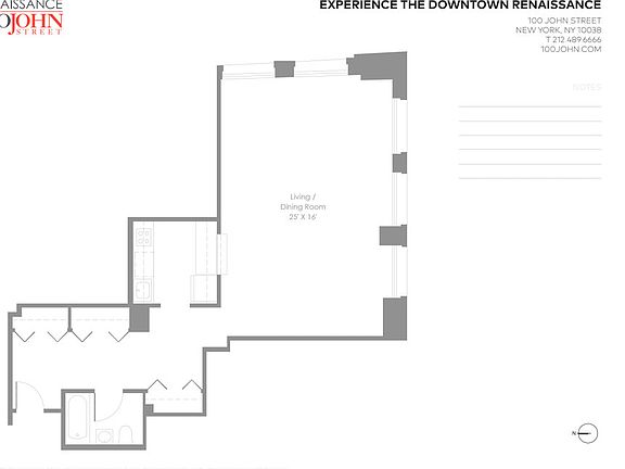 2nd image of 100 John St APT 1608