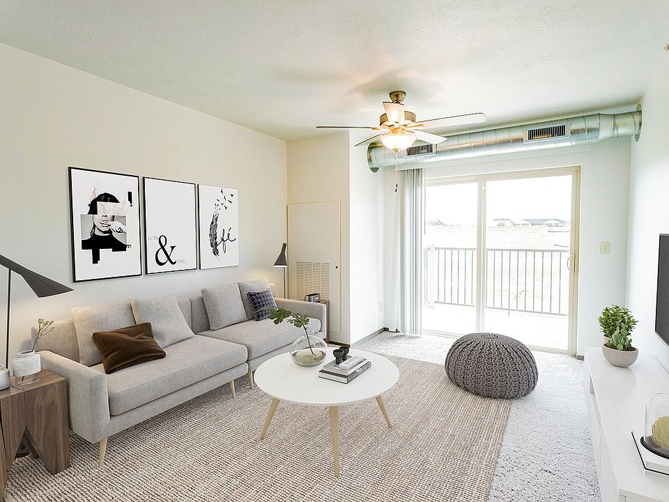 2 Bed Apartment Living Room