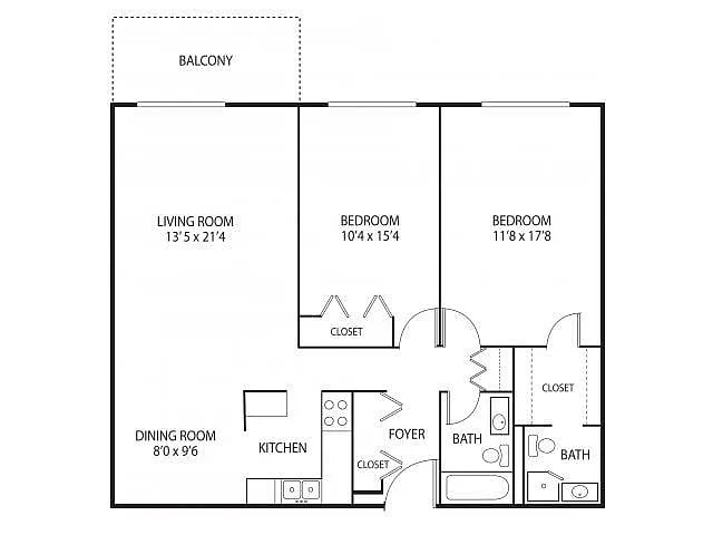 Floor plan Muskie