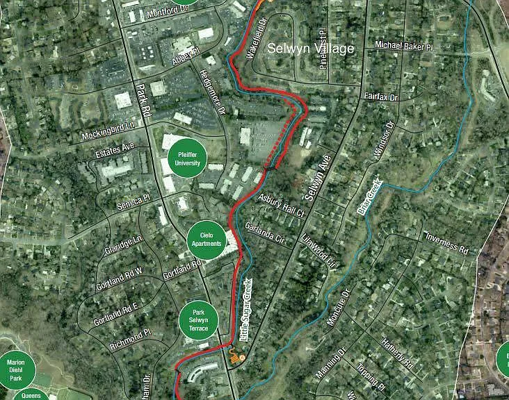 Great location - walking distance to Charlotte Greenway