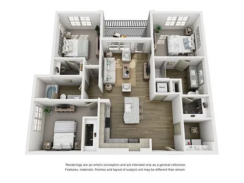 Floor plan C1