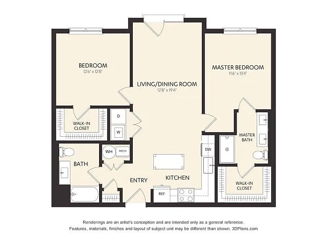 Floor plan C4BH