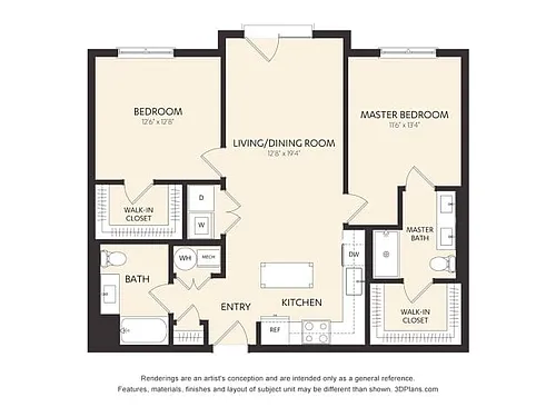Floor plan C4BH