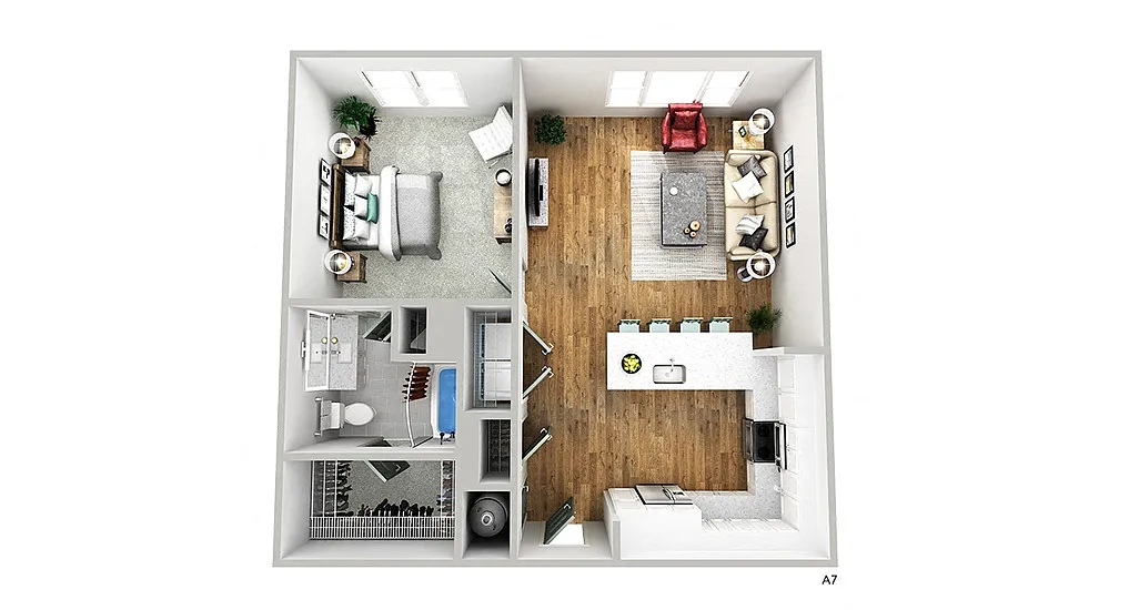 Floor plan Lawrenceville