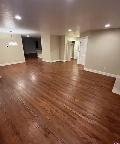View from the front door