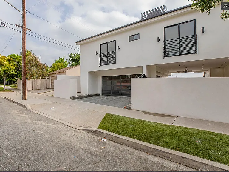 House on the second floor, above the garage
