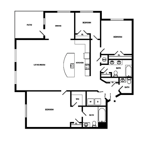 Floor plan Dahlia