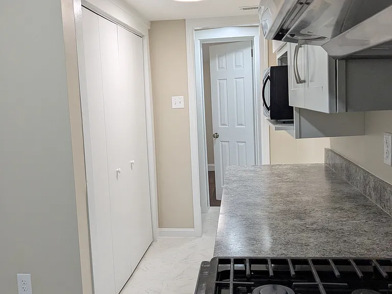 Laundry closet
