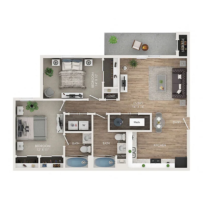 Floor plan Cp - Crown Royal