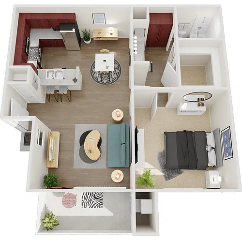 Floor plan Plan B