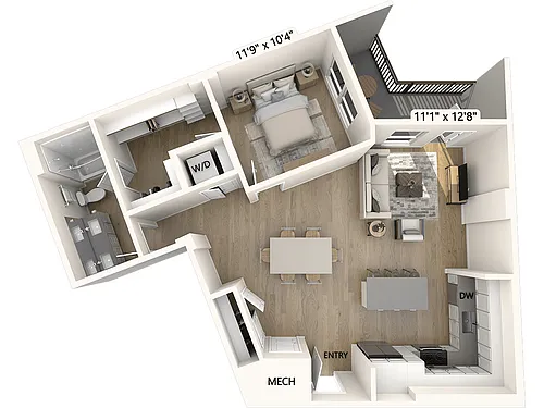 Floor plan A8M - Design Collection II