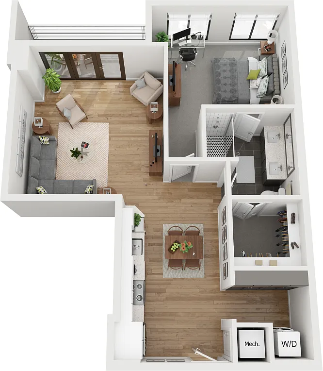 Floor plan 1G