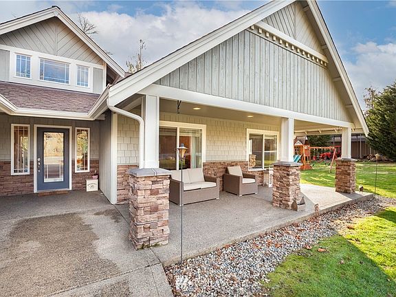 Covered front porch
