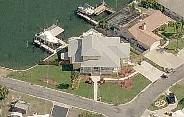 Aerial View - Front - Large Corner Lot