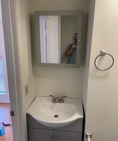 Newly remodeled bathroom