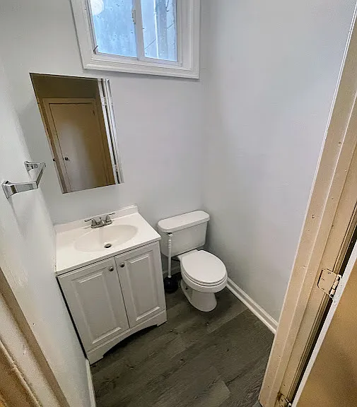 Half Bath on 1st Floor