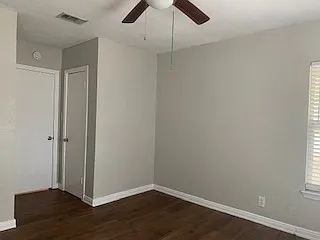 Bedroom entry and closet