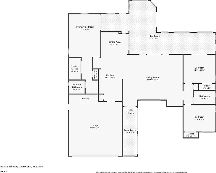 3 bed, 2.0 bath, 1519 sqft, $1,695 — Photo 2