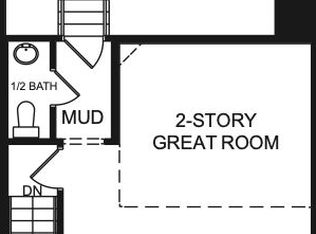 Type C Inner Townhome plan