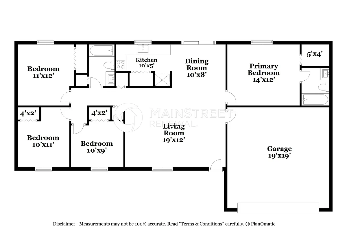 Floor Plan - 1318 Havre St NW