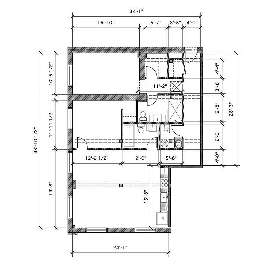 Floor plan 401