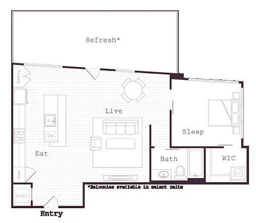 Floor plan INK Vanta