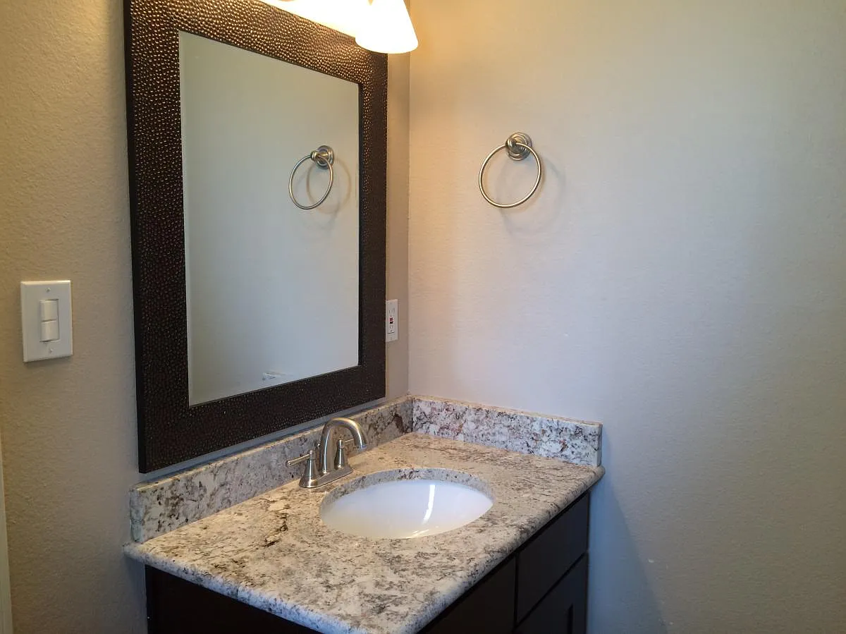 Vanity area - 8231 E Highland Ave